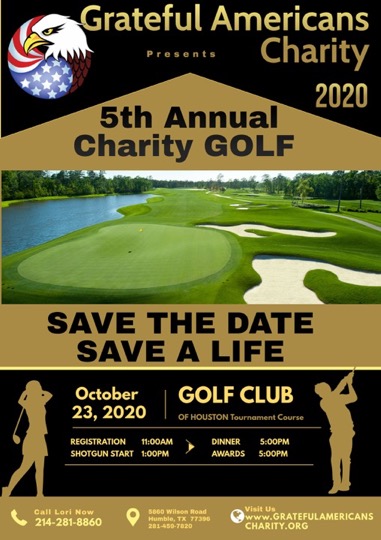 Apartments in Sugar Land Grateful American Charity presents its eagerly anticipated 5th Annual Charity Golf. Join us for a remarkable day of giving back and enjoying the sport of golf, all in support of our noble cause.